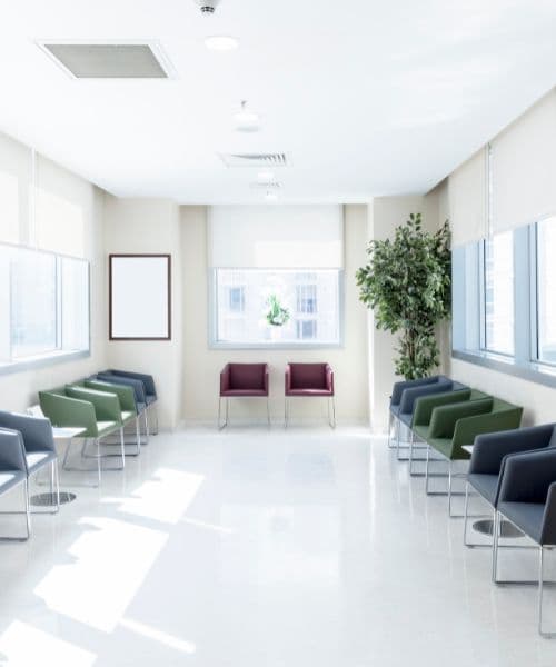 Sala de espera de Clínica Dental Aralia